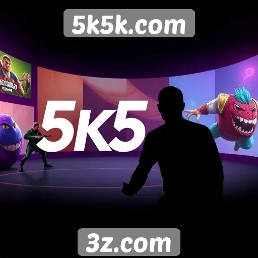 A evolução dos jogos disponíveis no 5k5k.com