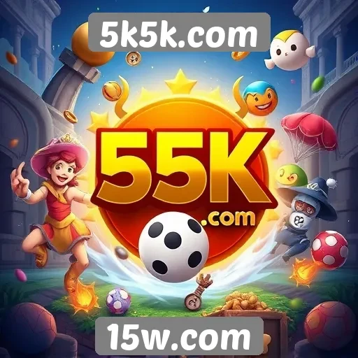 Explore a diversidade de jogos disponíveis em 5k5k