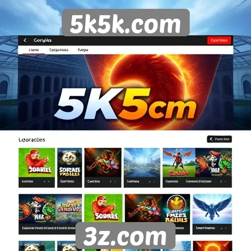Plataforma de jogos 5k5k.com cresce em popularidade