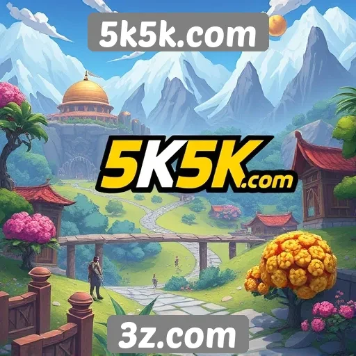 Experiência do usuário no site de jogos 5k5k.com