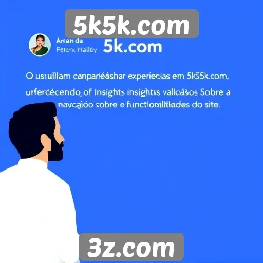 Feedback de usuários sobre a experiência no site